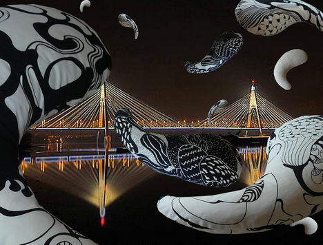 Hajas Ági: Jin-jang párna